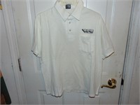 White Farm Equip Polo Shirt