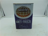 Whtie Anti Freeze Can