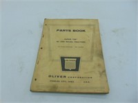 Oliver Super 99 HC and Diesel Tractors Parts Book