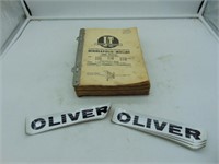 Oliver/MM/White IT Manual set