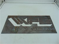 WFE Steel Sign