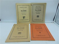 Oliver Parts Books/Manuals