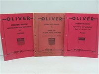 Oliver Operators Manuals- 77, Super 77/88,Super 99