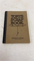 1929 Tony’s scrap book