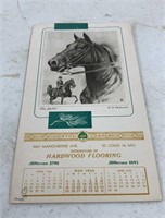 1952 Horton company advertising calendar