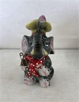 1940s sonsco ceramic elephant bank