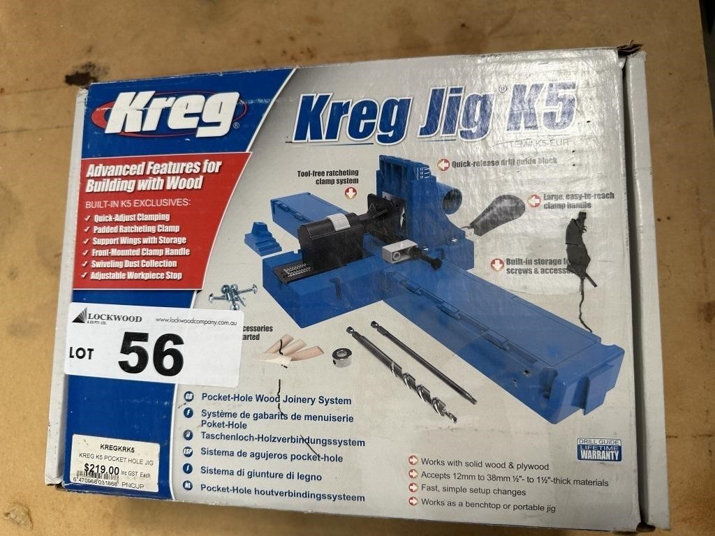 Kreg K5 Folding Work Jig