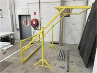 Steel Mezzanine Pallet Rollover Security Frame