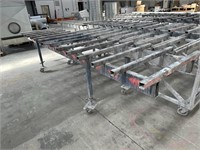 Steel Mobile Assembly Stand Approx 4m x 1m x 1.2mH