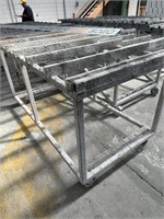 Steel Mobile Assembly Stand Approx 2m x 1m x 1.2mH