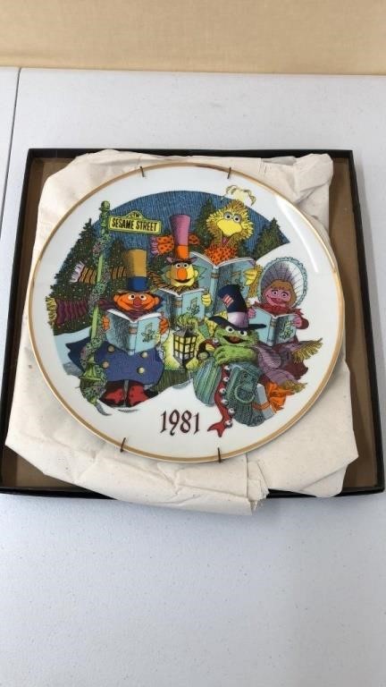 1981 Gotham Sesame Street Plate