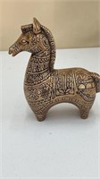 Vintage MCM Bitossi  Style Trojan Horse Ceramic