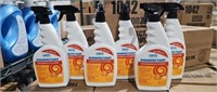 Case of 6 Bottles Spray cleaner kills 99% of