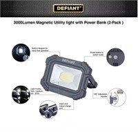 3000 Lumens Rechargeable Magnetic Utility Light Wi