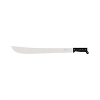 22 in. Machete with Carbon Steel Blade and Black P