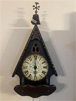 WOODEN COOCOO CLOCK 30" TALL