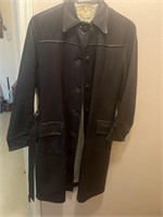 MIDWESTERN LEATHER OVER COAT SZ 36