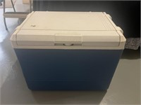 ELECTRIC BLUE & WHITE COOLER