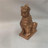 Vintage Chinese Figurine Foo Dog Guardian Lion