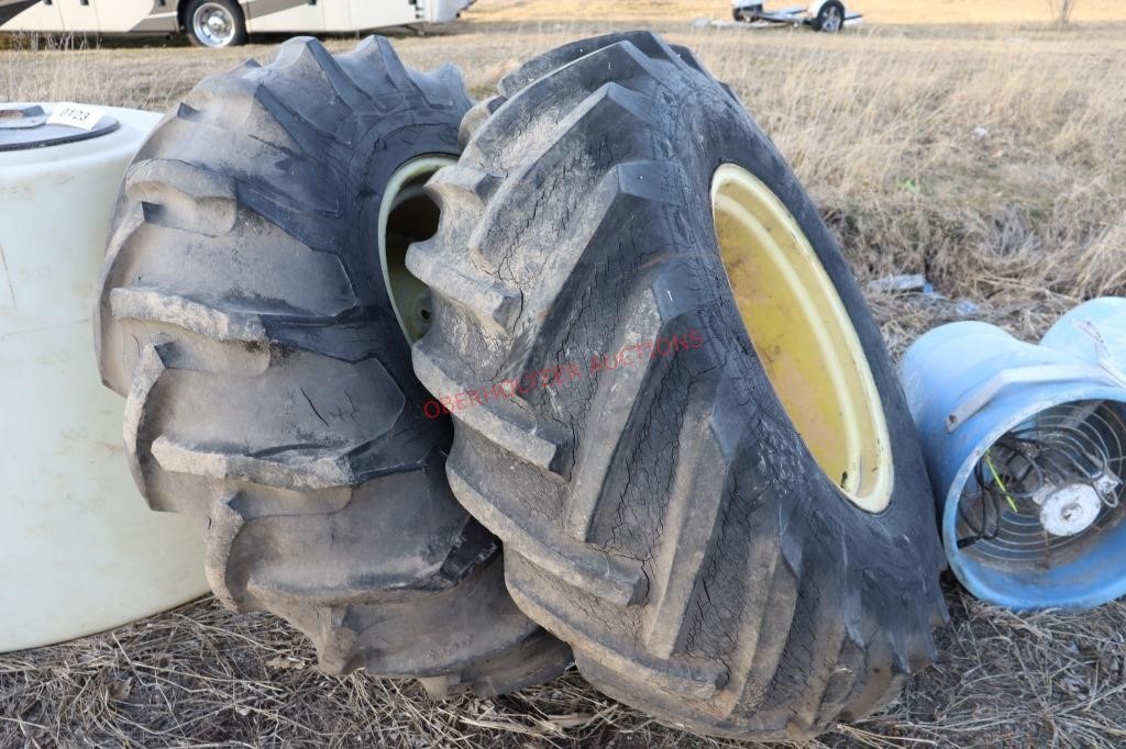 26" Tires & 8-bolt  Rims