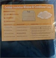 OUTDOOR INSULATION WINDOW AIR CONDITIONER COVER