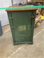 Small handmade cabinet one door 2 drawers