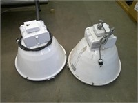 2- used high bay shop lights