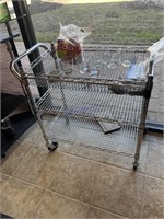 Stainless rolling cart