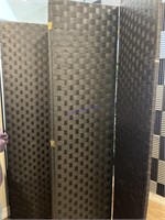 Screen room divider approx 7ft tall x8 ft long