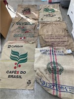 6 coffee sacks