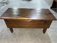 Refinished Wooden Table 44x20x19”