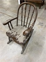 Child’s Wooden Rocking Chair