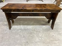 Wooden Bench 42x14x20”