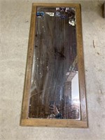 Wooden Mirror 48x20”