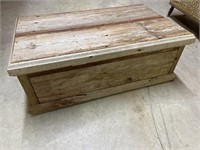 Homemade Barnwood crate 34x20x13”
