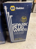 Blue NAPA spark plug Metal Cabinet 34x15x9”