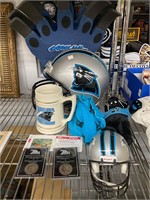 Large lot of Carolina Panthers items