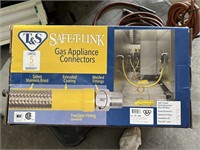 3/4" Flexible Gas Appliance Connectors 48" Long
