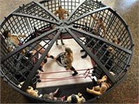 WWE Elite Mattel Elimination Chamber & 7 Figures