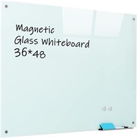 Magnetic Glass Whiteboard, 36"x48"(90x120cm)