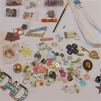 Bag of Craft Supplies - Various Items - Mixed Lot
