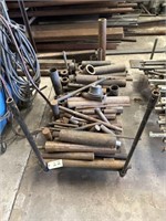 Metal Rolling Cart, Assorted Metal