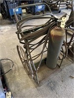 Torch Cart, Tank, Gauges, Torch