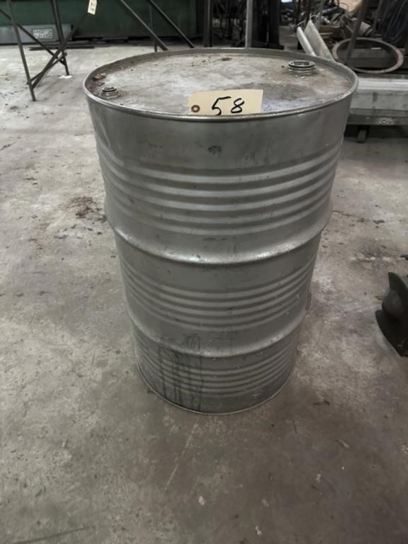 Empty 55 Gallon Drum