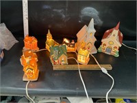 Light up village pcs