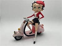 12” Betty Boop Pink Scooter Figure