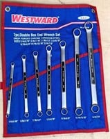 Westward 7pc Double Box end wrench set 1/4"-7/8"