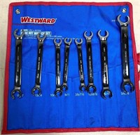 8pc Flare nut wrench set- 9mm-17mm & 3/8"- 7/8"