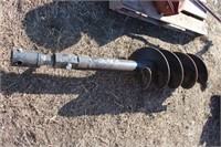 14 inch post hole auger, Near New