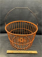 Vintage egg basket